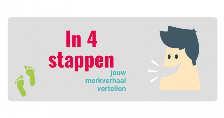 in 4 stappen naar je merkverhaal